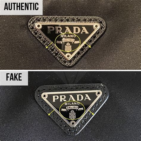 how to spot a fake prada purse|prada authenticity check.